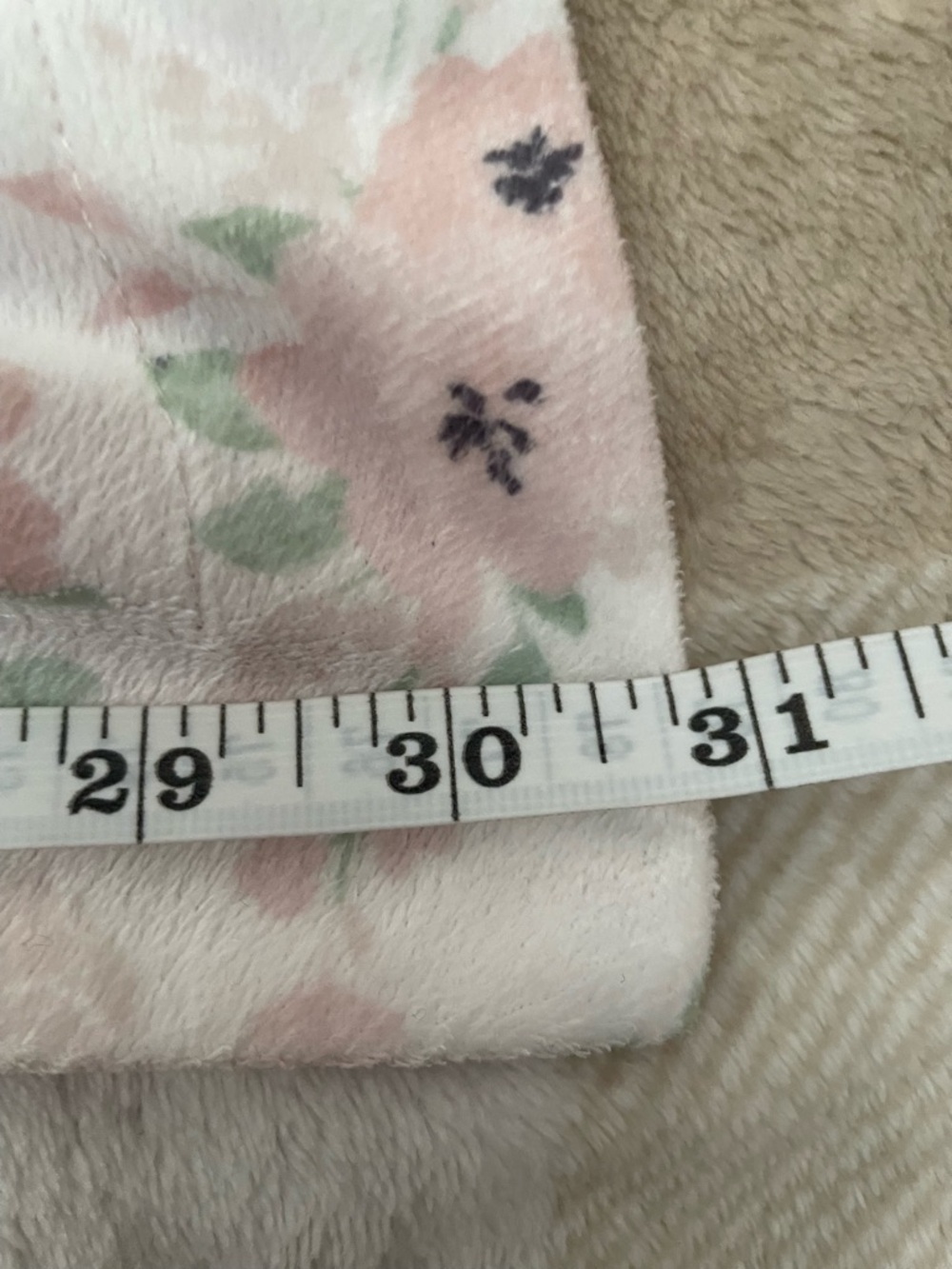 Lila & Jack Lullaby Floral Soft Pink Baby Blanket EUC  31x40 inches - Picture 6 of 7